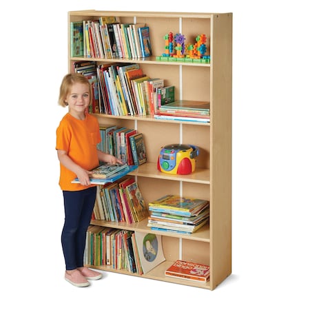Jonti-Craft Young Time Tall Adjustable Shelf Bookcase 7118YT